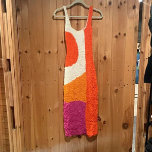 MARA HOFFMAN sloan popcorn dress